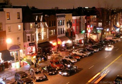 Night in Adams Morgan, Washington DC