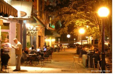 Outdoor cafes, Athens, Georgia GA