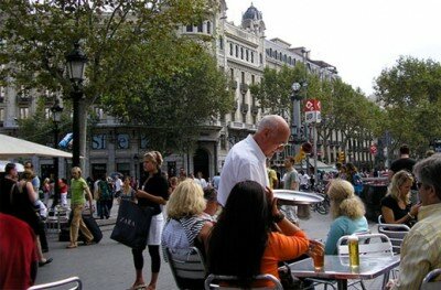 La Rambla, Barcelona, Spain