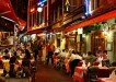 Rue des Bouchers (Butchers' Street), near Grand Place in Brussels, Belgium