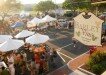 Barley Vine gastro pub overlooking the annual Pop-Up Piazza Festival, Bristol, CT