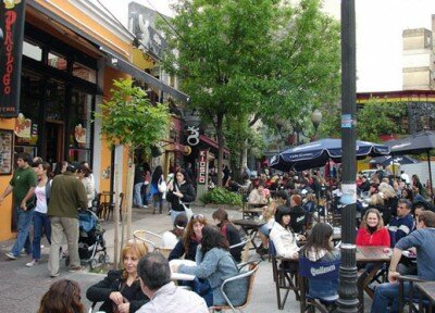 Serrano Square, Palermo, Buenos Aires, Argentina