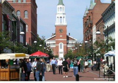 Church Street, Burlington, Vermont VT