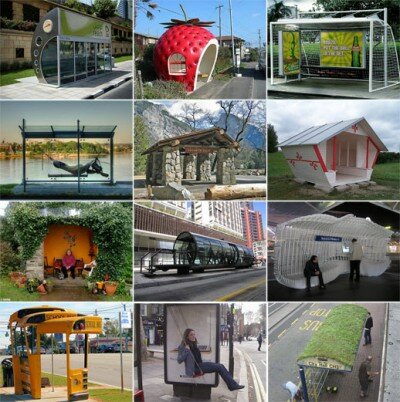 Creative bus stops