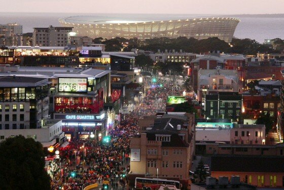 Fan Mile, World Cup, Cape Town, South Africa