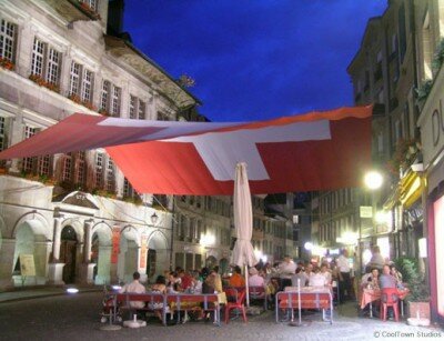 Place de la Palud, Lausanne, Switzerland