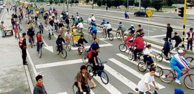 Ciclovia, Bogota, Colombia