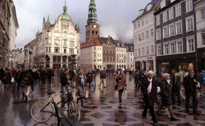 The Stroget, Copenhagen, Denmark