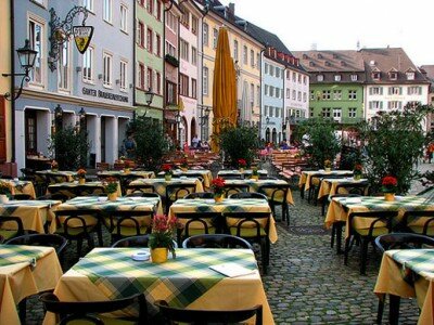 Freiburg cafes, Germany