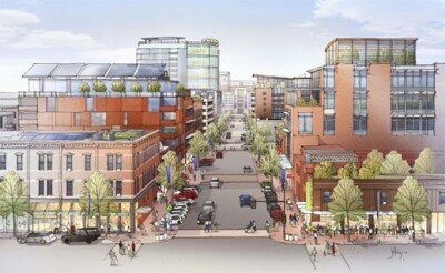 Living city block, Lodo, Denver, Colorado