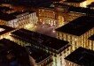 Piazza at night, Florence, Italy