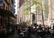 Outdoor cafes in Munich, Germany