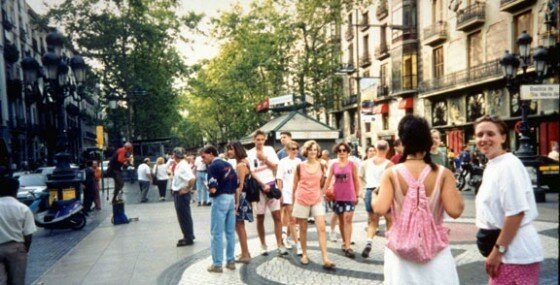 La Rambla, Barcelona, Spain