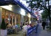 Outdoor cafe in Astoria, Queens, New York City NYC