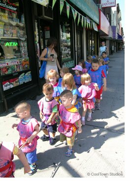 Children in Brooklyn, New York City NY