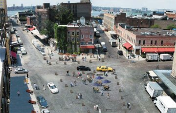 Meatpacking District, Gansevoort Plaza, Manhattan, NYC