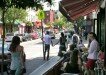 Outdoor cafe in Williamsburgh, Brooklyn, New York City, NY