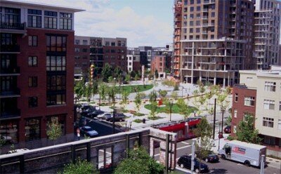 TOD Transit oriented development, Portland, Oregon