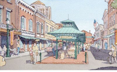 Roanoke Market, Virginia VA