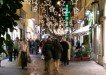 Shopping street in Rome