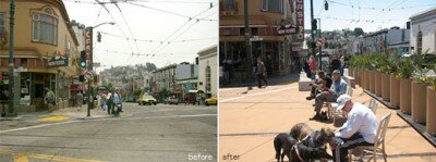 Castro Commons plaza, San Francisco