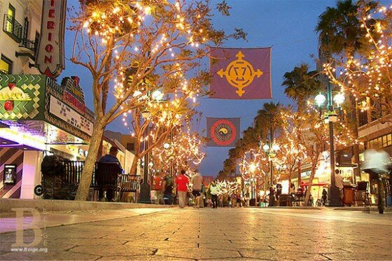 Third Street Promenade, Santa Monica, California CA