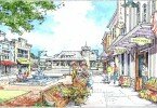 Vision for downtown Leander, Texas by Gateway Planning Group