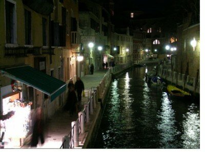 Night in Venice, Italy