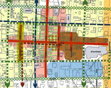 Downtown plan for Everett, Washington