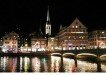 Zurich, Switzerland at night