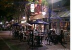 Church Street at night, Burlington, Vermont VT