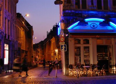 Cafe in Lille, France