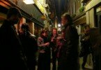 Street at night in Venice, Italy